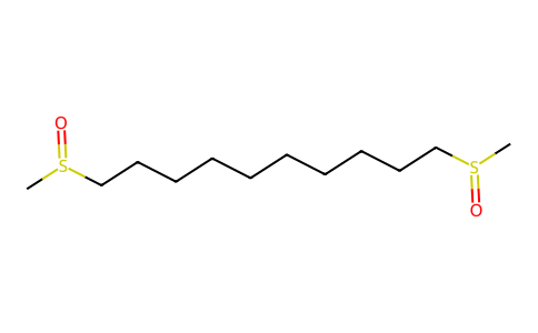 Decane, 1,10-bis(methylsulfinyl)- 28242-22-0
